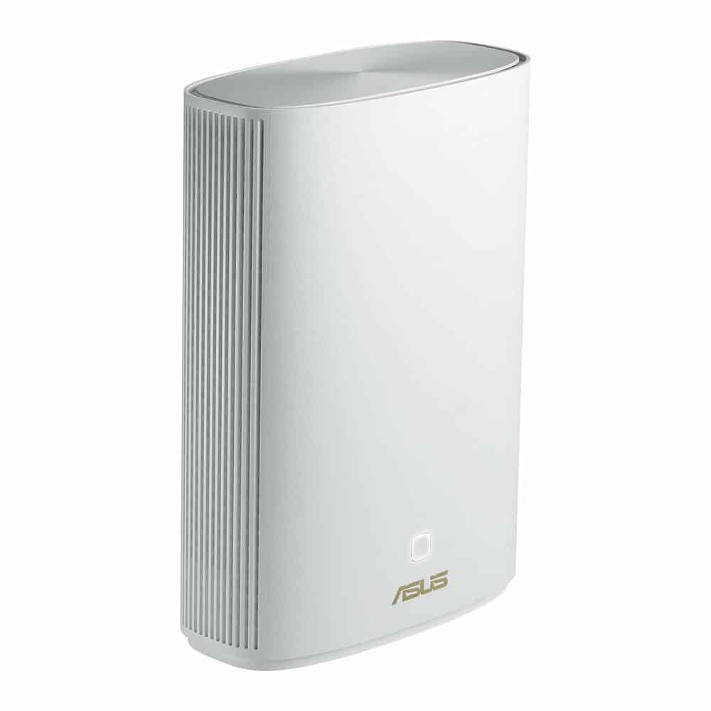 (image for) ASUS ZenWiFi (XP4) AX Hybrid AiMesh AX1800 WiFi 6 2 Pack White